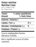  Nutrition Facts - Cider Vinegar from Normandy