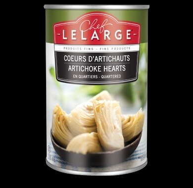 Cœurs d’artichauts en quartiers Chef LELARGE